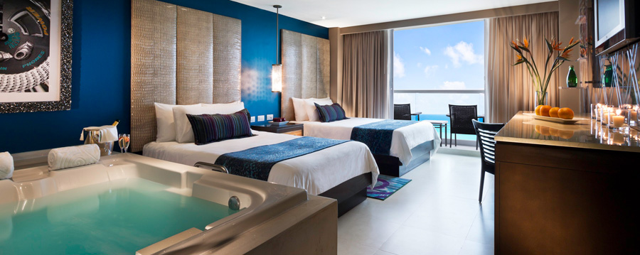 One of our beautiful suites. Hard Rock Hotel Cancun