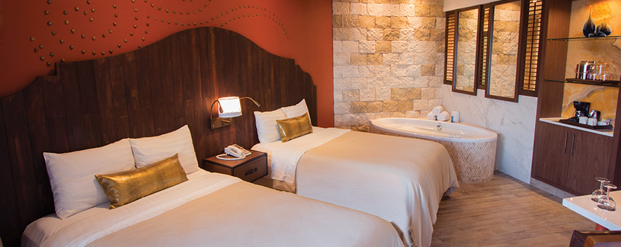 One of the spas at the Hard Rock Hotel Riviera Maya